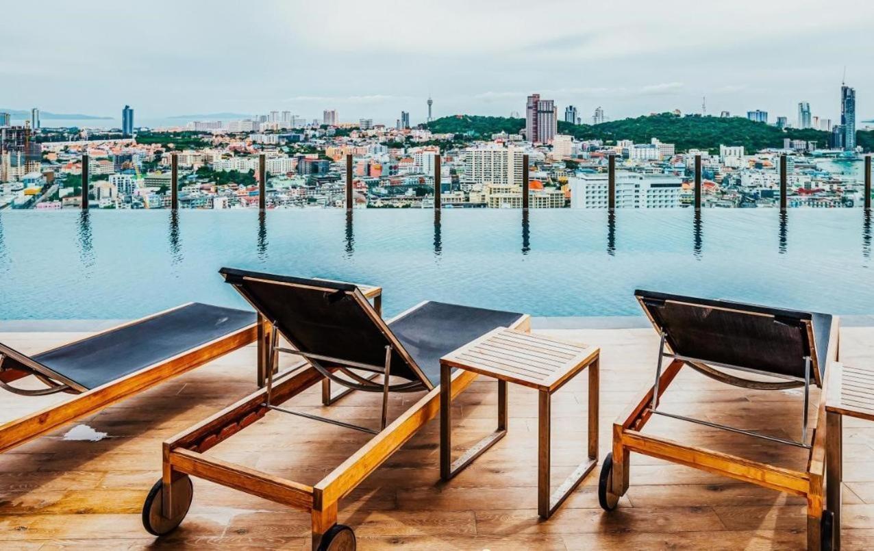 Amazing Infinity Pool Condo Next To The Beach Pattaya Zewnętrze zdjęcie