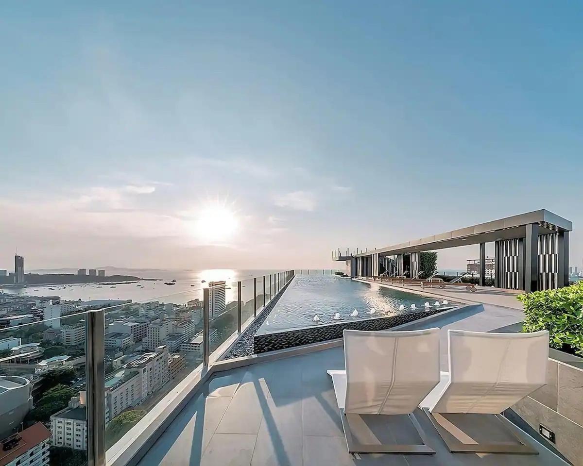 Amazing Infinity Pool Condo Next To The Beach Pattaya Zewnętrze zdjęcie